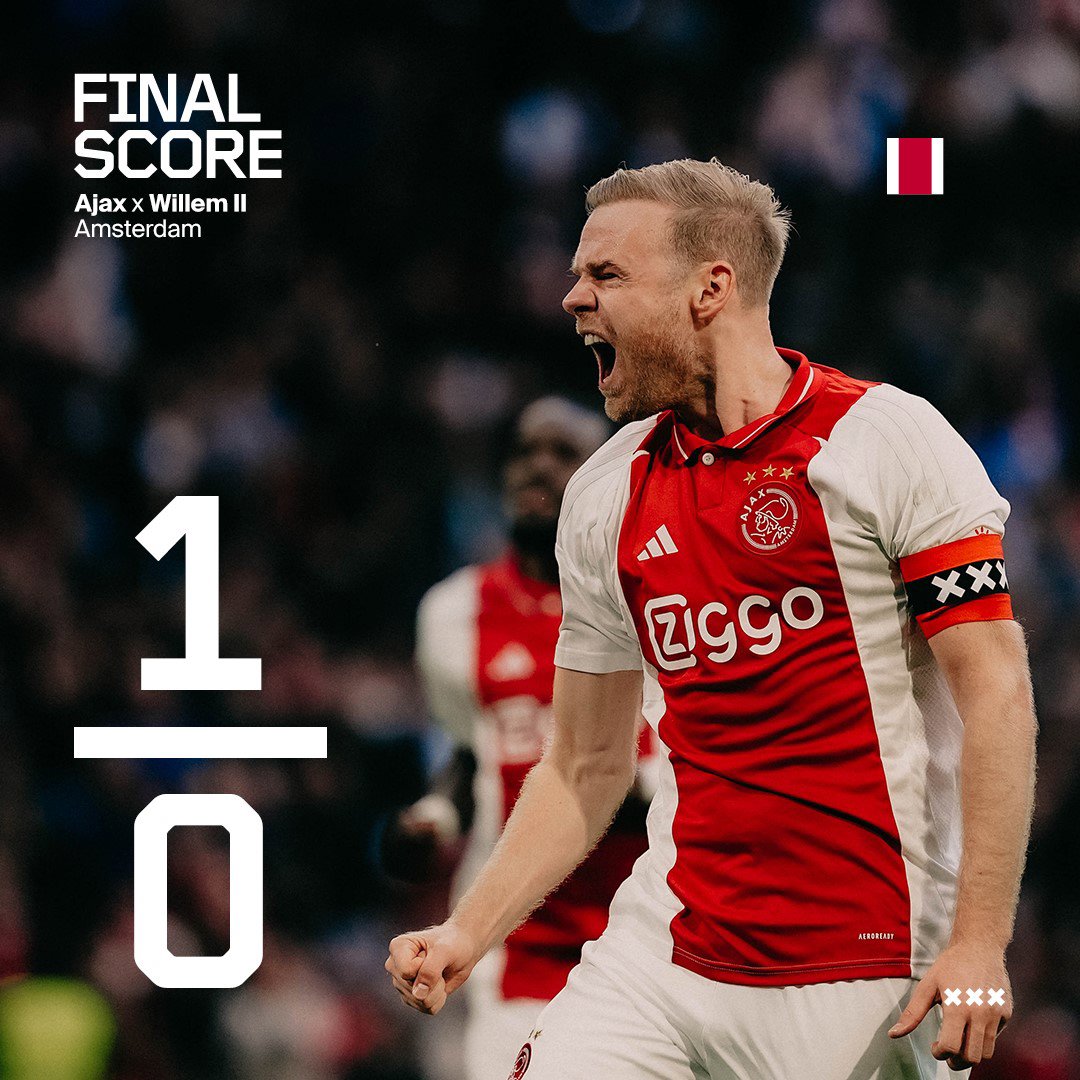 AJAX Score Vierkant