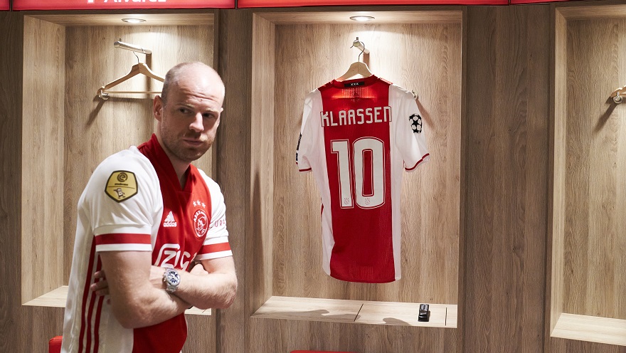 boycot Eerste Interactie Davy Klaassen keert terug bij Ajax