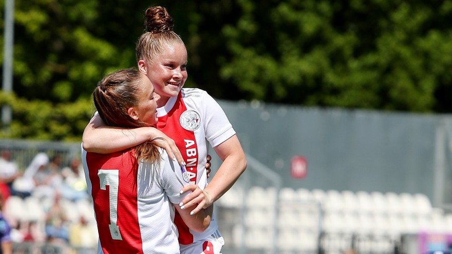 Highlights Ajax Vrouwen - PEC Zwolle | Overtuigende Overwinning